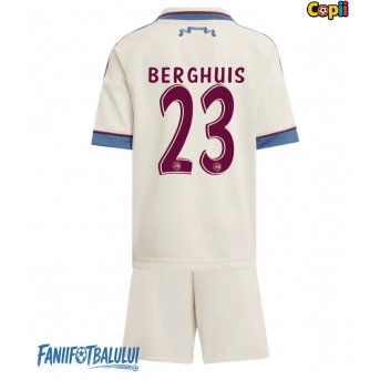 Ajax Steven Berghuis #23 Echipament de Fotbal Replică 2025-26 Copii Treilea (+ Șorturi)